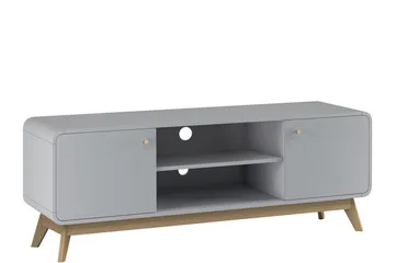 Olivet Tv-bänk 140 cm - Grå - Products - Möbler - TV- & Mediamöbler - TV bänk & mediabänk