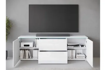 Sherie Tv-bänk 180 cm - Svart - Products - Möbler - TV- & Mediamöbler - TV bänk & mediabänk