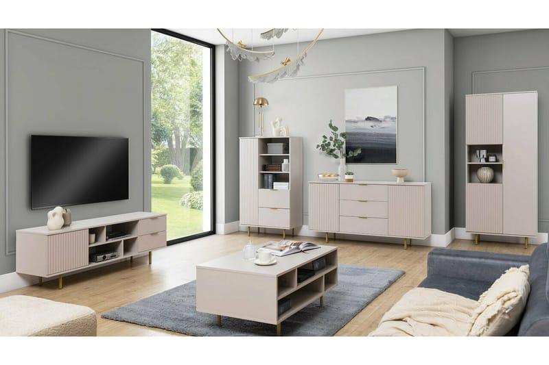 Staffin Tv-skåp 150 cm - Cashmere - Products - Möbler - TV- & Mediamöbler - TV-skåp