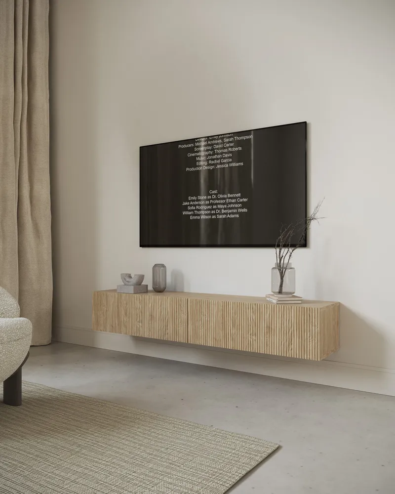 Takayo Tv-bänk 176 cm - Ek - Products - Möbler - TV- & Mediamöbler - TV bänk & mediabänk