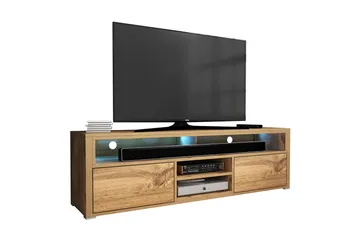 TV-bänk 137 cm - Ek - Products - Möbler - TV- & Mediamöbler - TV bänk & mediabänk