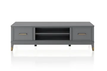 Westerleigh TV-bänk 152x50 cm Grafitgrå - CosmoLiving - Products - Möbler - TV- & Mediamöbler - TV bänk & mediabänk