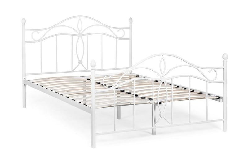 Antlia Dubbelsäng 160 200 cm Vit - Vit - Products - Möbler - Säng - Dubbelsäng