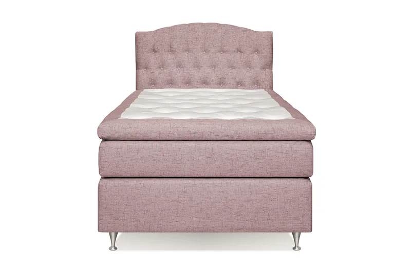 Belda Kontinentalsäng 120x200Medium - Rosa - Products - Möbler - Säng - Enkelsäng