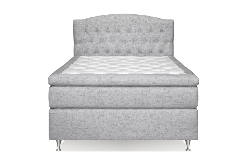 Belda Kontinentalsäng 140x200Fast, Ljusgrå