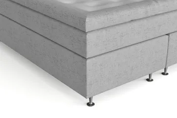 Belda Kontinentalsäng 140x200Medium - Ljusgrå - Products - Möbler - Säng - Kontinentalsäng