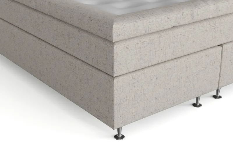 Belda Kontinentalsäng 160x200Fast - Beige - Products - Möbler - Säng - Kontinentalsäng
