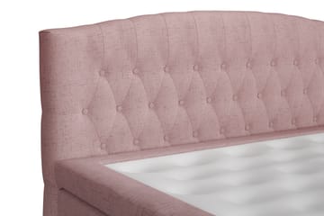 Belda Kontinentalsäng 160x200Fast/Medium - Rosa - Products - Möbler - Säng - Kontinentalsäng