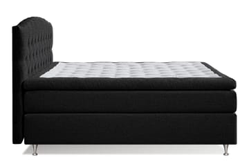 Belda Kontinentalsäng 160x200Fast/Medium - Svart - Products - Möbler - Säng - Kontinentalsäng