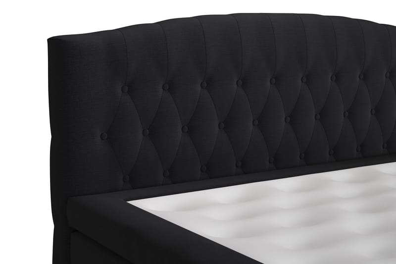 Belda Kontinentalsäng 180x200Fast/Medium - Svart - Products - Möbler - Säng - Kontinentalsäng