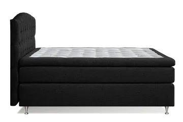 Belda Sängpaket 140x200 Fast - Svart - Products - Möbler - Säng - Kontinentalsäng