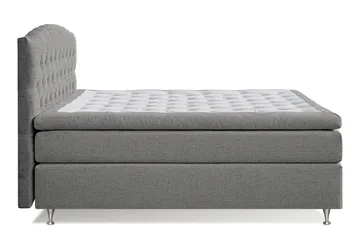 Belda Sängpaket 160x200 Fast - Grå - Products - Möbler - Säng - Kontinentalsäng