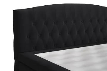 Belda Sängpaket 160x200 Fast/Medium - Svart - Products - Möbler - Säng - Kontinentalsäng