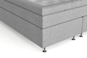 Belda Sängpaket 160x200 Medium - Ljusgrå - Products - Möbler - Säng - Kontinentalsäng