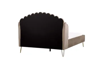Benicio Sängram 140x200 cm - Taupe/Guld - Products - Möbler - Säng - Sängram & sängstomme