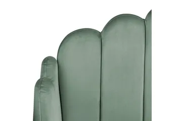 Benicio Sängram 180x200 cm - Grön/Guld - Products - Möbler - Säng - Sängram & sängstomme