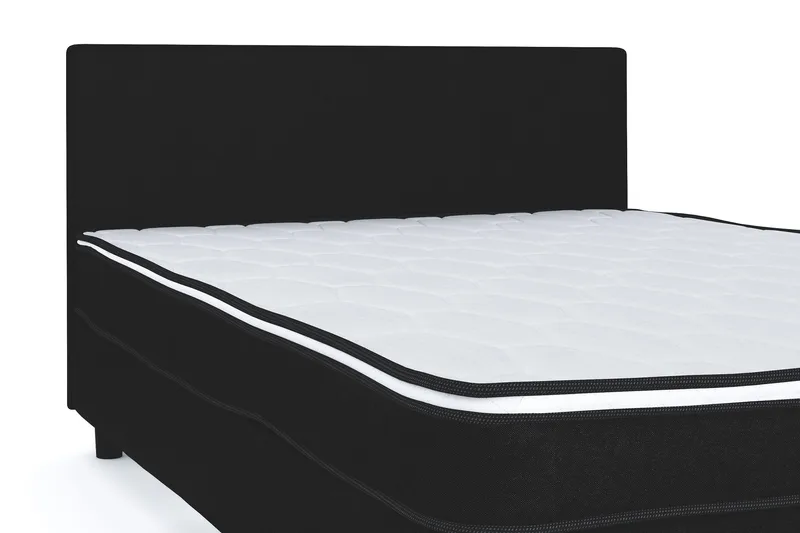 Billingen Komplett Sängpaket 120x200 cm - Svart - Products - Möbler - Säng - Kontinentalsäng
