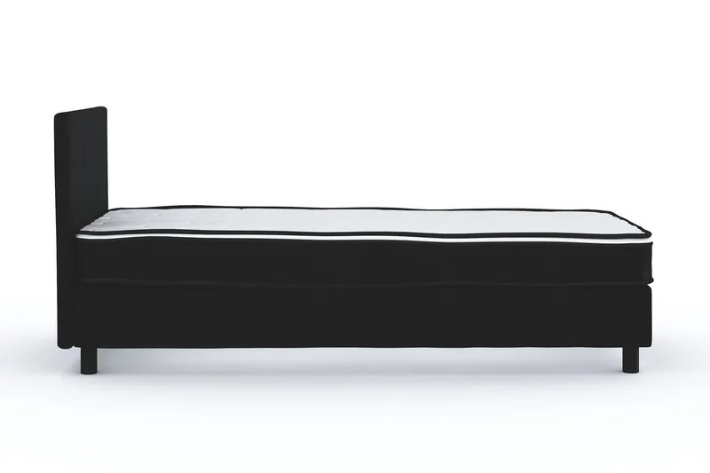 Billingen Komplett Sängpaket 90x200 cm - Svart - Products - Möbler - Säng - Kontinentalsäng