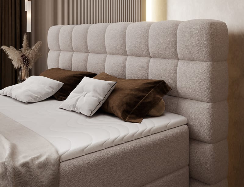 Camma Sängpaket Kontinentalsäng med förvaring 160x200 cm - Paolli 18 - Products - Möbler - Säng - Säng med förvaring
