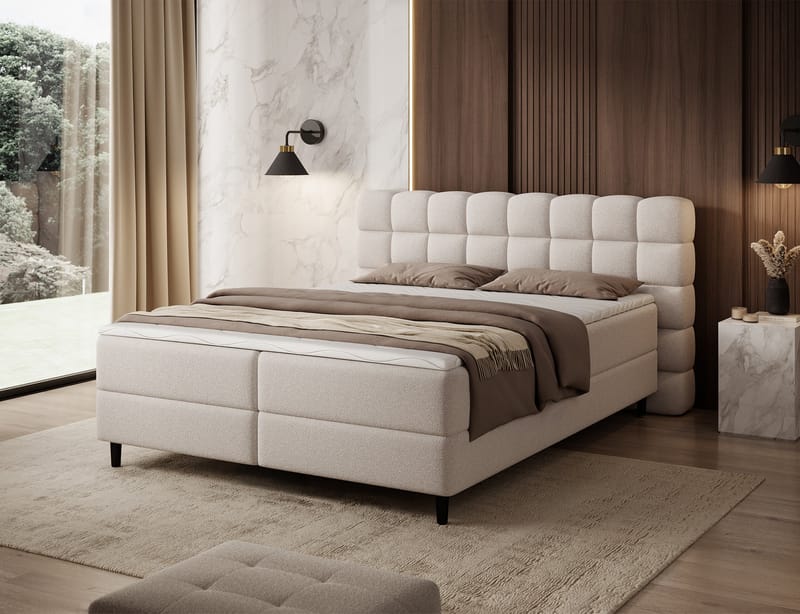 Camma Sängpaket Kontinentalsäng med förvaring 160x200 cm - Paolli 18 - Products - Möbler - Säng - Säng med förvaring