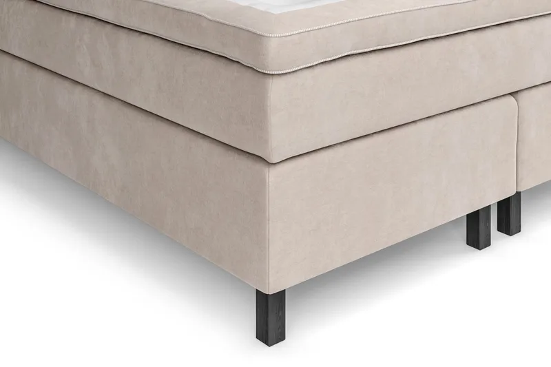 Celine Kontinentalsäng 160x200cm - Beige/Sammet - Products - Möbler - Säng - Kontinentalsäng