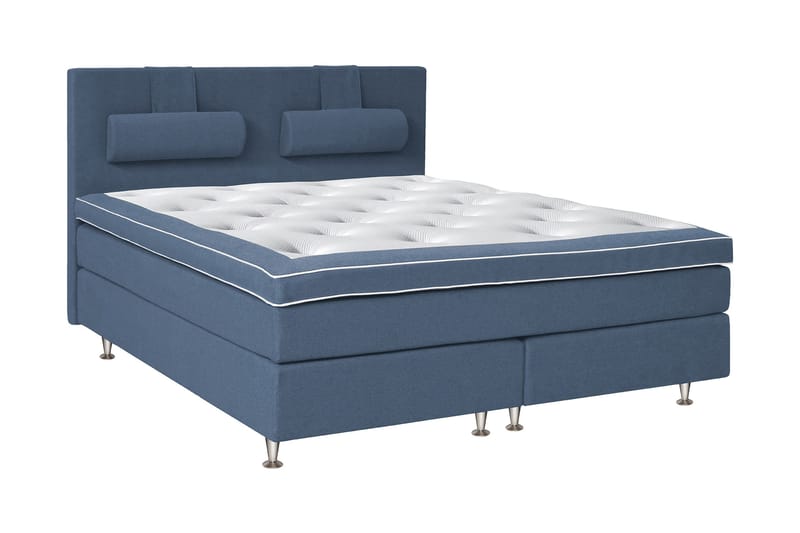 Charleston Kontinentalsäng 180x200 Fast Valbar Malaga, Malaga Blå
