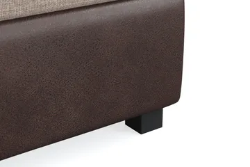 Cuba Sängpaket 160x200 med Två Bruna Tv å Beiga Kuddar - (+Fler val) Beige/Brun - Products - Möbler - Säng - Kontinentalsäng