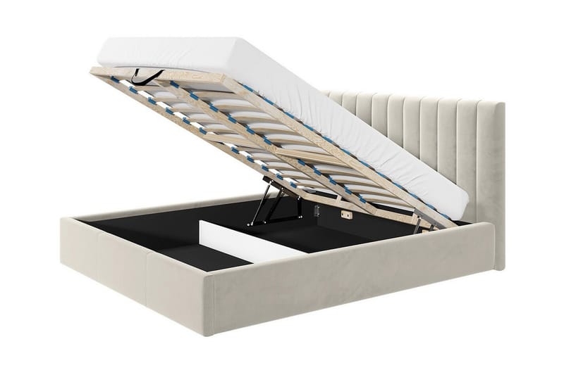 Derry Sängram 180x200 cm - Blå - Products - Möbler - Säng - Sängram & sängstomme