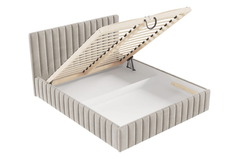 Desio Förvaringssäng 180x200 cm - Röd - Products - Möbler - Säng - Säng med förvaring