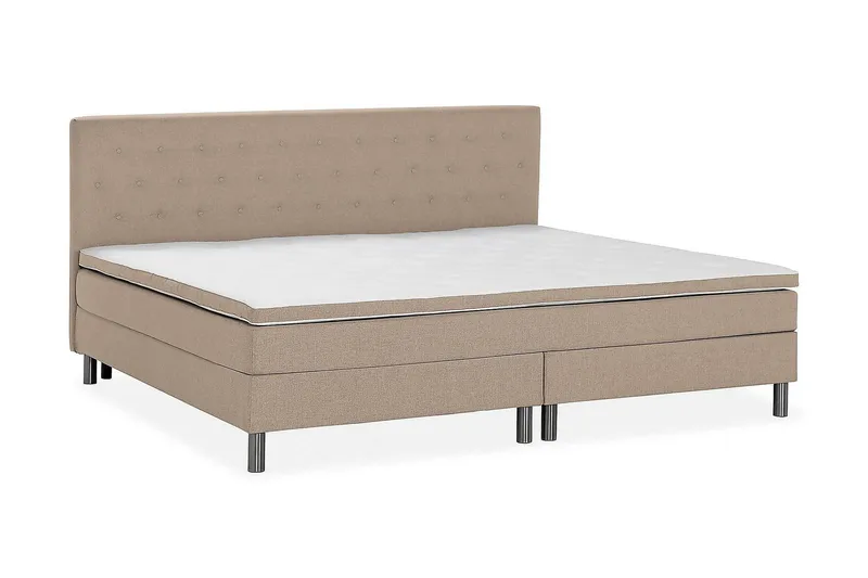 Ella Familjesäng 240x200  cm - (+Fler val) Mullvad - Products - Möbler - Säng - Kontinentalsäng