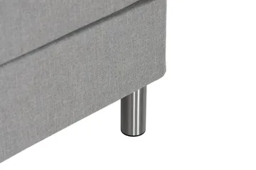 Ella Familjesäng 280x200  cm - (+Fler val) Ljusgrå - Products - Möbler - Säng - Kontinentalsäng