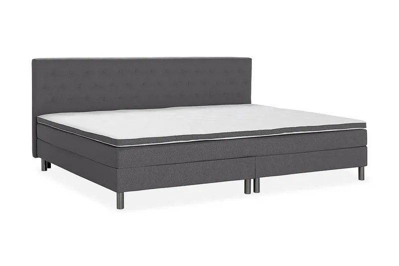 Ella Familjesäng 280x200  cm - (+Fler val) Mörkgrå - Products - Möbler - Säng - Kontinentalsäng