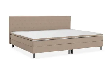 Ella Familjesäng 280x200  cm - (+Fler val) Mullvad - Products - Möbler - Säng - Kontinentalsäng