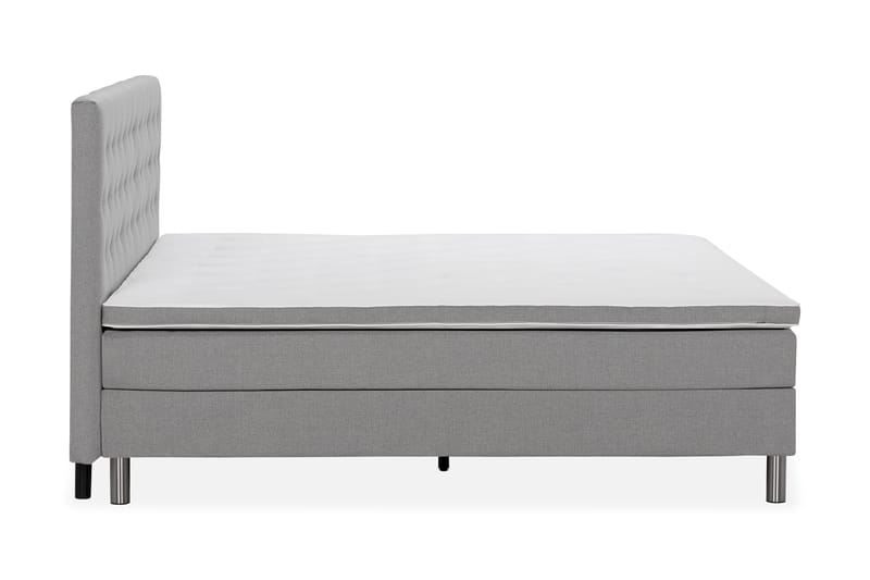 Ella Familjesäng Sängpaket 240x200  cm - (+Fler val) Ljusgrå - Products - Möbler - Säng - Kontinentalsäng