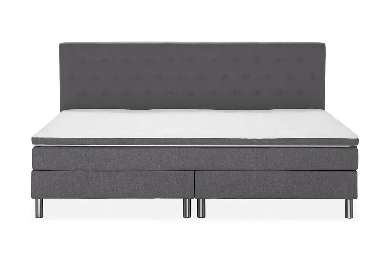 Ella Familjesäng Sängpaket 240x200  cm - (+Fler val) Mörkgrå - Products - Möbler - Säng - Kontinentalsäng