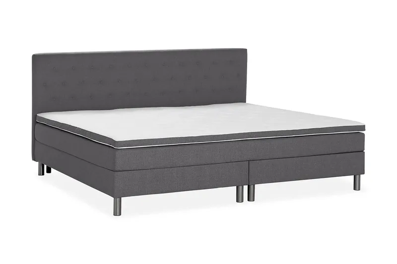 Ella Familjesäng Sängpaket 240x200  cm - (+Fler val) Mörkgrå - Products - Möbler - Säng - Kontinentalsäng