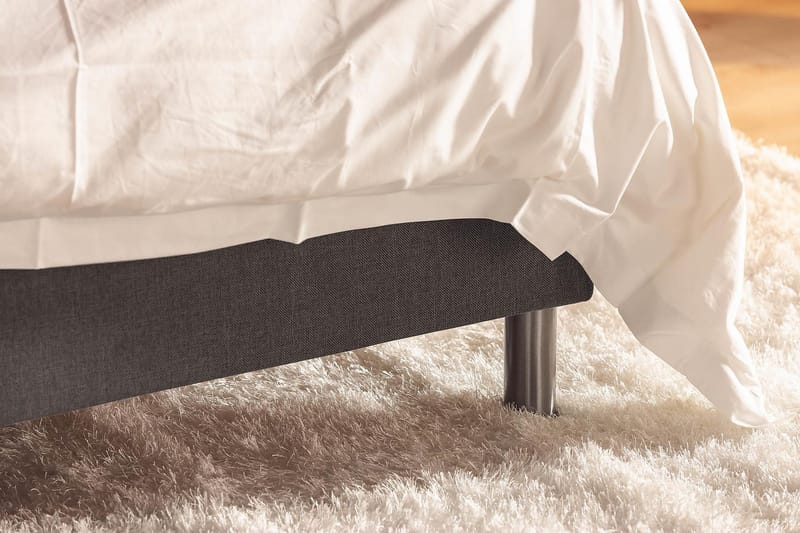 Ella Familjesäng Sängpaket 240x210  cm - (+Fler val) Mörkgrå - Products - Möbler - Säng - Kontinentalsäng