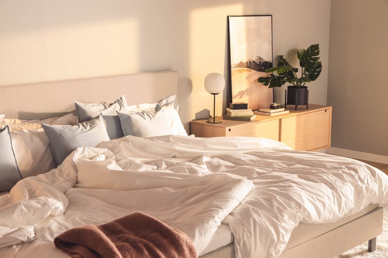 Ella Familjesäng Sängpaket 280x200  cm - (+Fler val) Beige - Products - Möbler - Säng - Kontinentalsäng