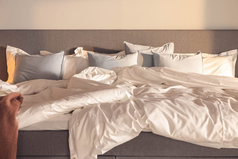 Ella Familjesäng Sängpaket 280x200  cm - (+Fler val) Ljusgrå - Products - Möbler - Säng - Kontinentalsäng