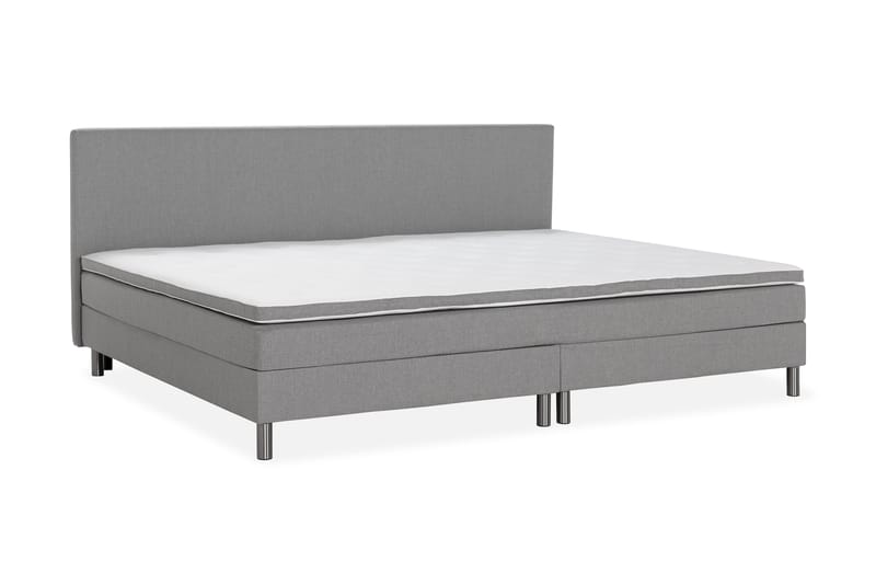 Ella Familjesäng Sängpaket 280x200  cm - (+Fler val) Ljusgrå - Products - Möbler - Säng - Kontinentalsäng