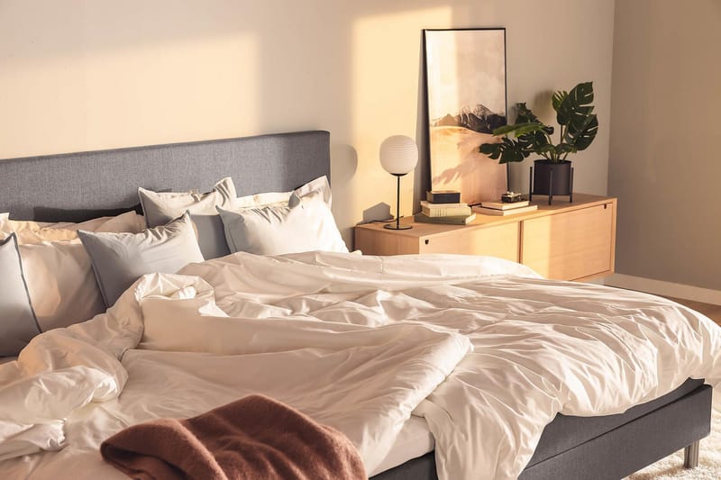 Ella Familjesäng Sängpaket 280x200  cm - (+Fler val) Mörkgrå - Products - Möbler - Säng - Kontinentalsäng