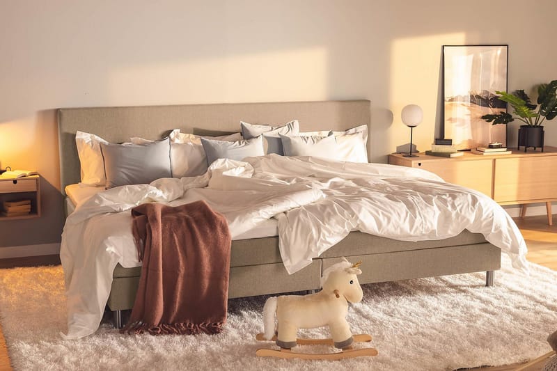 Ella Familjesäng Sängpaket 280x200  cm - (+Fler val) Mullvad - Products - Möbler - Säng - Kontinentalsäng
