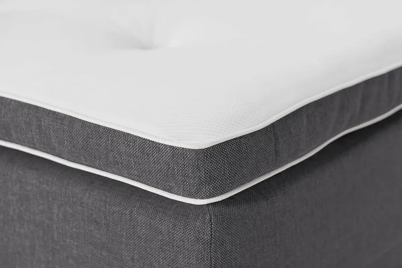 Ella Familjesäng Sängpaket 280x210  cm - (+Fler val) Mörkgrå - Products - Möbler - Säng - Kontinentalsäng
