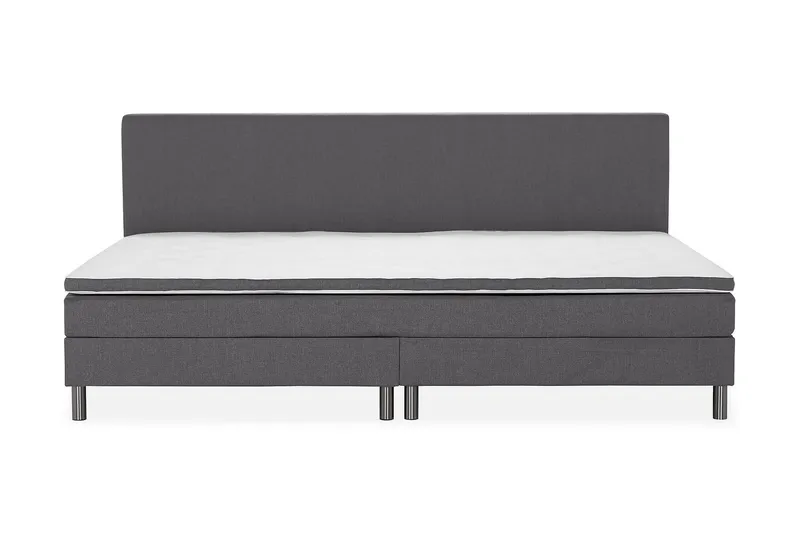Ella Familjesäng Sängpaket 280x210  cm - (+Fler val) Mörkgrå - Products - Möbler - Säng - Kontinentalsäng