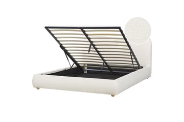 Forrest Sängram 160x200 cm - Vit - Products - Möbler - Säng - Säng med förvaring