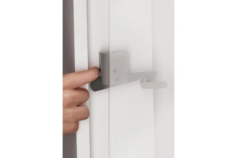 Rauk Sängskåp - Vit Högglans - Products - Möbler - Säng - Gästsäng & extrasäng - Sängskåp