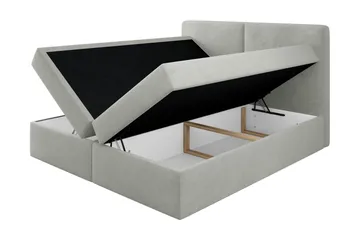 Garris Sängpaket Kontinentalsäng 140x200 cm - Grå - Products - Möbler - Säng - Komplett sängpaket
