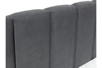 Gioia Förvaringssäng 160x200 cm - Svart - Products - Möbler - Säng - Säng med förvaring