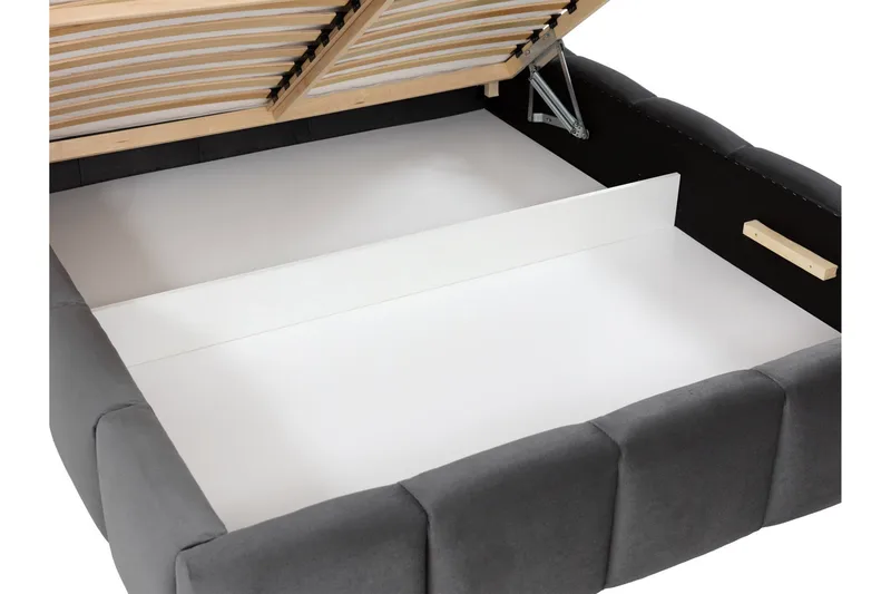 Gioia Förvaringssäng 180x200 cm - Grön - Products - Möbler - Säng - Säng med förvaring