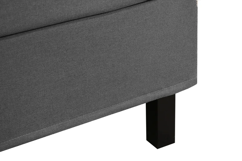Hilton Komplett Sängpaket 180x200 cm Kontinentalsäng med diamant sänggavel - Grå - Products - Möbler - Säng - Kontinentalsäng